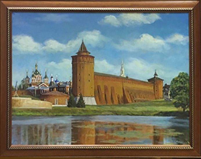 Коломенский кремль. Холст, масло. 60х80 см. 2015 год.