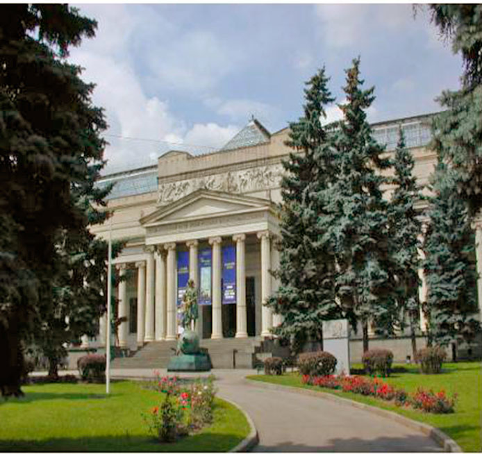 Выставки в музее изобразительных искусств им А. С. Пушкина